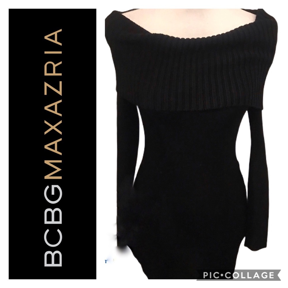 BGBGMAXAZARIA Off the shoulder tunic sweater